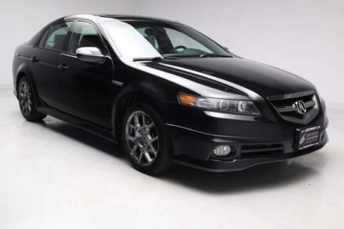 2007 acura tl type-s sedan 4-door 3.5l black on black rare!