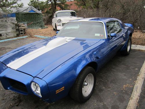 1974 pontiac firebird worked 69 428 turbo 400 411 posi the bandit trans am hood