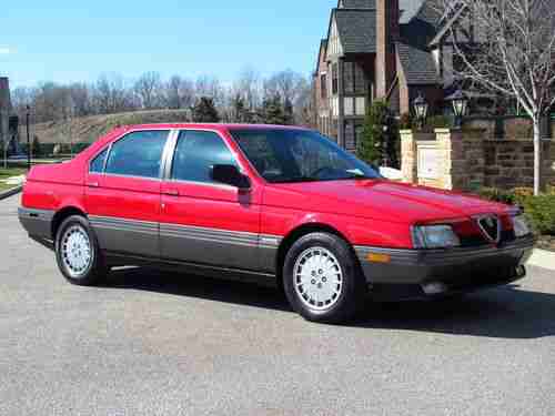 1992 Alfa Romeo 164 L Pininfarina, RARE- reliable and drives great, service recs, image 4