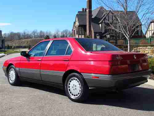 1992 Alfa Romeo 164 L Pininfarina, RARE- reliable and drives great, service recs, image 6