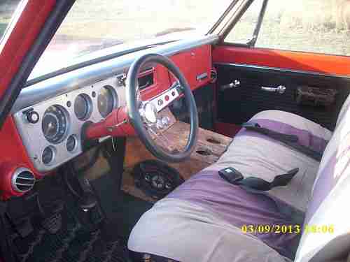 1969 CHEVROLET C10 TRUCK V8, MANUAL TRANS, PWR STEERING, LONG BED SHOP TRUCK, US $1,450.00, image 5