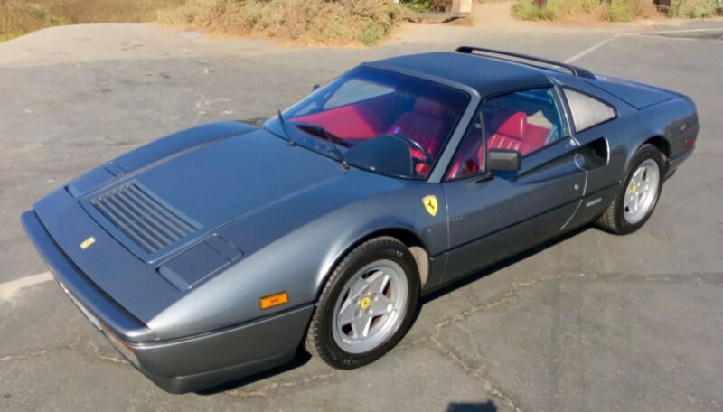 1987 ferrari 328 leather