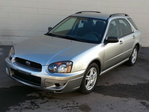 2005 subaru impreza rs 2.5 awd wagon low miles