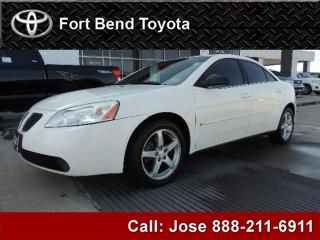 2007 pontiac g6 4dr g6 alloy wheels power seat spoiler one owner clean carfax
