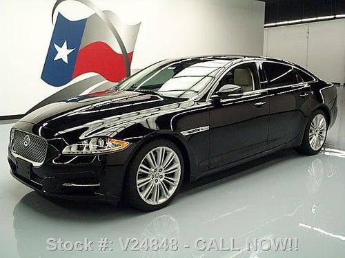 2012 jaguar xjl supercharged pano sunroof nav dvd 23k! texas direct auto