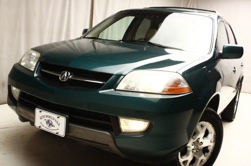 2002 acura mdx awd moonroof 3rdrow heatedseats  cdchanger we finance!!