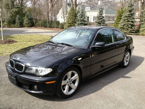 2006 bmw 325ci coupe sport - black - manual transmission