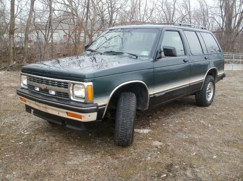 1994 chevy blazer s10 4x4 vortex 4.3 v6 auto commuter truck suv cheap flowmaster