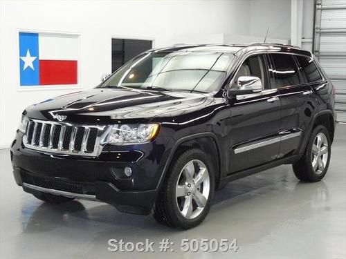 2011 jeep grand cherokee overland hemi 4x4 sunroof 22k texas direct auto