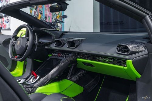 2021 Lamborghini Huracan EVO Spyder w/ RYFT Exhaust, $291K MSRP, Carbon Sea, US $298,000.00, image 7