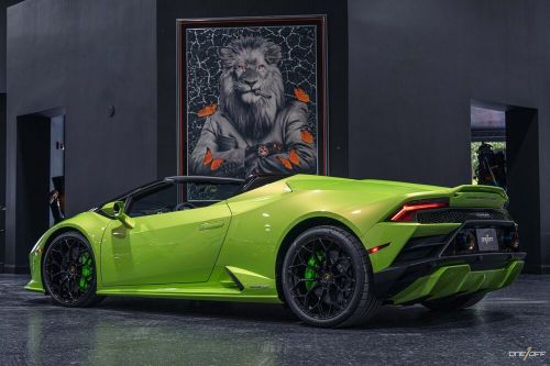 2021 Lamborghini Huracan EVO Spyder w/ RYFT Exhaust, $291K MSRP, Carbon Sea, US $298,000.00, image 10