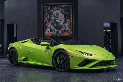 2021 Lamborghini Huracan EVO Spyder w/ RYFT Exhaust, $291K MSRP, Carbon Sea, US $298,000.00, image 11