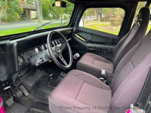 1991 jeep wrangler s 4wd/4x4 5-speed manual