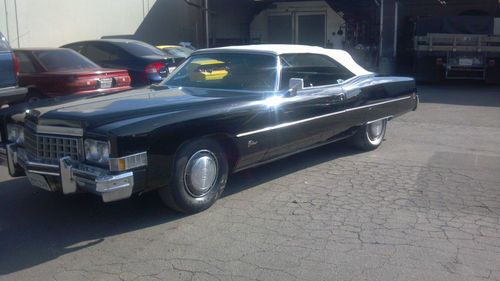 1973 cadillac eldorado base convertible 2-door 8.2l