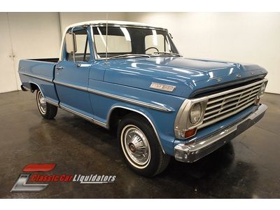 1967 ford f100 swb pickup 352 big block 3 speed manual dual exhaust check it out