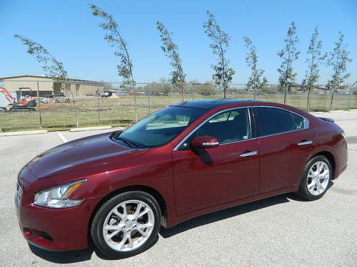 2012 nissan maxima 3.5 sv premium bose hdd navi alloys pano roof - free shipping