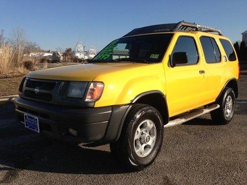 2000 nissan xterra se 5 speed manual 4-door suv