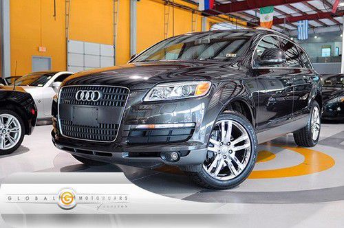 08 audi q7 premium 4.2 awd bose nav pdc cam keyless 3rd row pano chrome-20 1-own