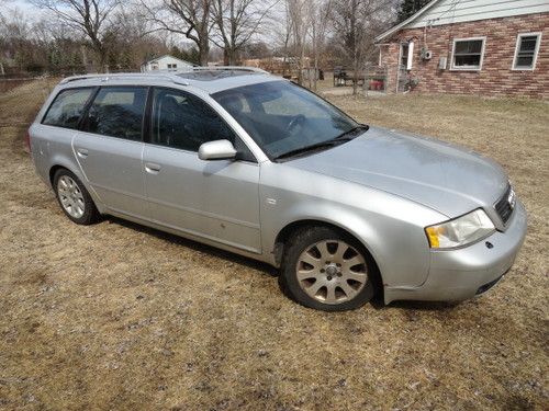 Audi a6 avant quattro wagon awd no reserve!!!