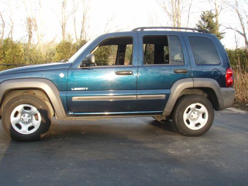 2004 jeep liberty sport sport utility 4wd 3.7l