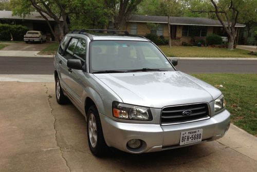 2004 subaru forester xs - leather, sunroof, 97k miles, nice