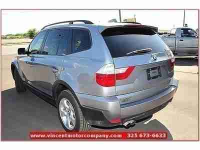 2008 BMW X3 AWD 3.0si SUV Leather Pwr Seats Sun Roof Low M Vincent Motor Company, image 9