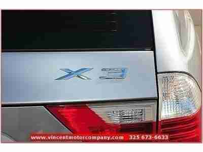 2008 BMW X3 AWD 3.0si SUV Leather Pwr Seats Sun Roof Low M Vincent Motor Company, image 11