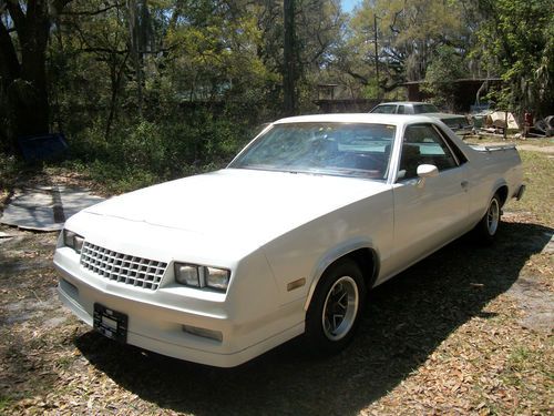 1984 chevrolet el camino ss standard cab pickup 2-door 5.0l