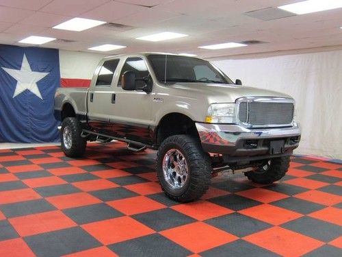 2003 ford f250 crewcab swb 7.3l power stroke lifted lariat custom must see!