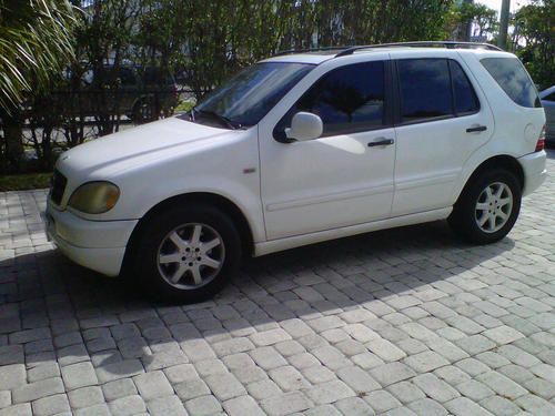 2003 mercedes benz ml430 white great driver