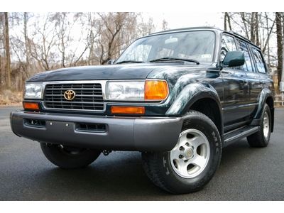 1996 toyota land cruiser 4wd 3rd row texas car dealer serviced clean rare