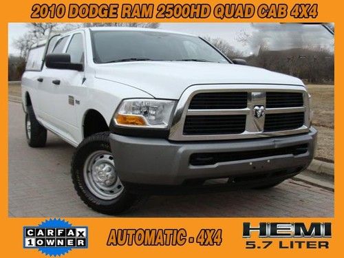 2010 dodge ram 2500 4wd crew cab 4wd slt 5.7l v8 hemi texas one owner hwy miles