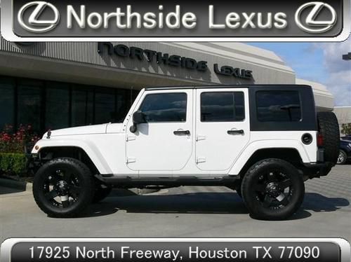 Wrangler unlimited sahara sport 4x4 infinity cd nav aux/usb xd wheels