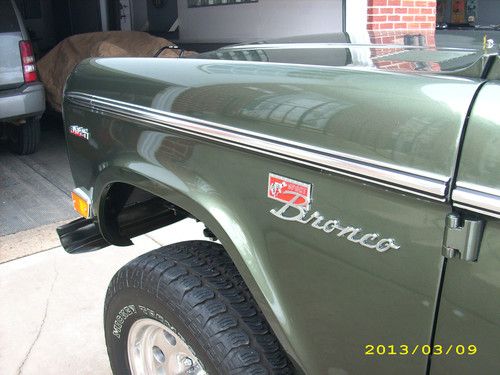1969 ford bronco base 5.0l