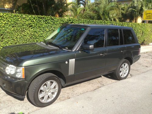 2006 land rover range rover hse sport utility 4-door 4.4l