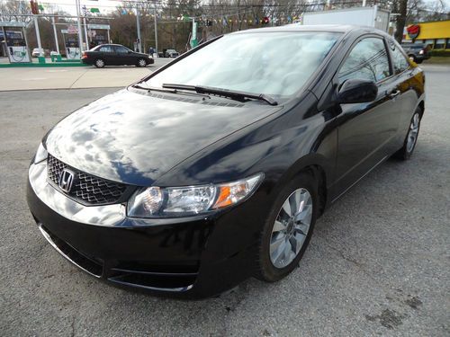 2010 honda civic ex coupe 2-door 1.8l runs &amp; drives great low miles no reserve