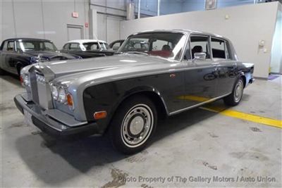 1979 rolls-royce silver shadow ii - 34k miles - silver over black - low reserve