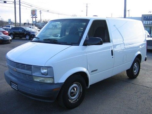 2001 chevy astro cargo van auto a/c service 1 owner vehicle history