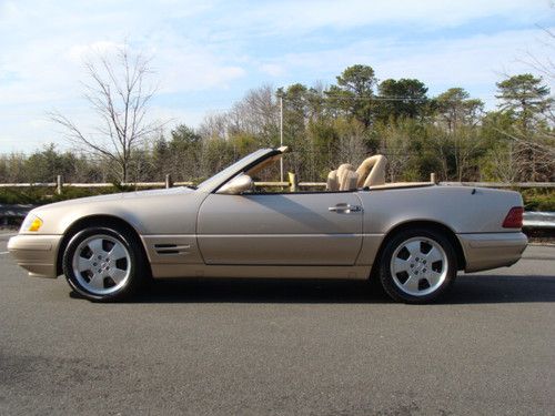 2000 mercedes-benz sl500 with 29k original miles pristine !!! must see !!!