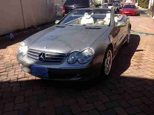2003 MERCEDES BENZ SL500, image 2
