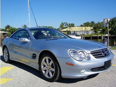 Gorgeous! 1 owner! low mileage! mercedes sl500! nav! htd sts! wndscrn! call now!