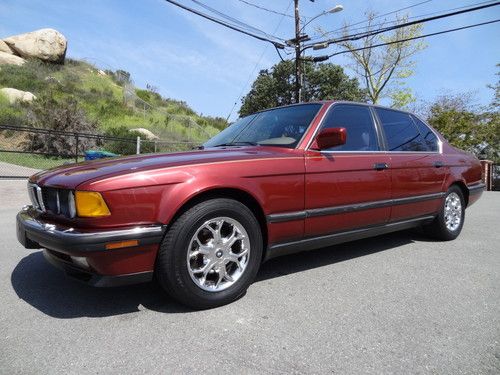 2 owner 1993 bmw 740il e32 sedan 4.0l v8 7 series 740i big body 740 il e38