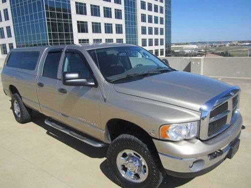 2004 dodge ram 2500 4x4 5.9 cummings diesel- crew cab-