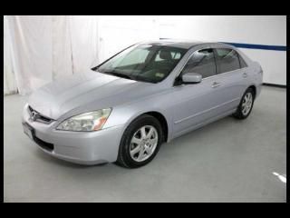 05 accord ex-l sedan, 3.0l v6, automatic, leather, sunroof, clean 1 owner!