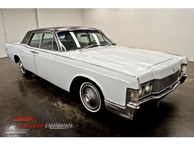 1968 lincoln continental 462 automatic ps number matching pb vinyl top look
