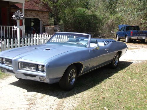 1969 pontiac gto convertible