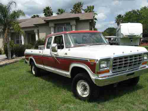 1979 FORD F-250 Super Cab Camper Special 4x4, image 2