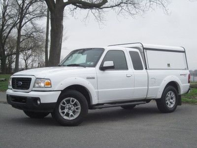 2008 ford ranger sport 4.0l 4x4 1 owner accident free clean runs great bed slide