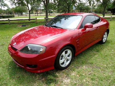 Florida 06 tiberon tuscani 5-speed clean carfax economical 2.0l 4-cyl no reserve