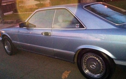 1987 mercedes benz 560 sec coupe, v8,